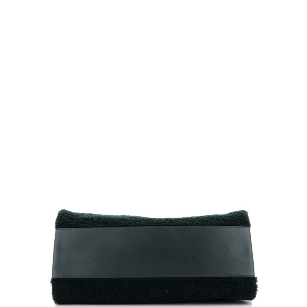 Chanel Deauville Tote Shearling Large Green - Picture 5 of 7